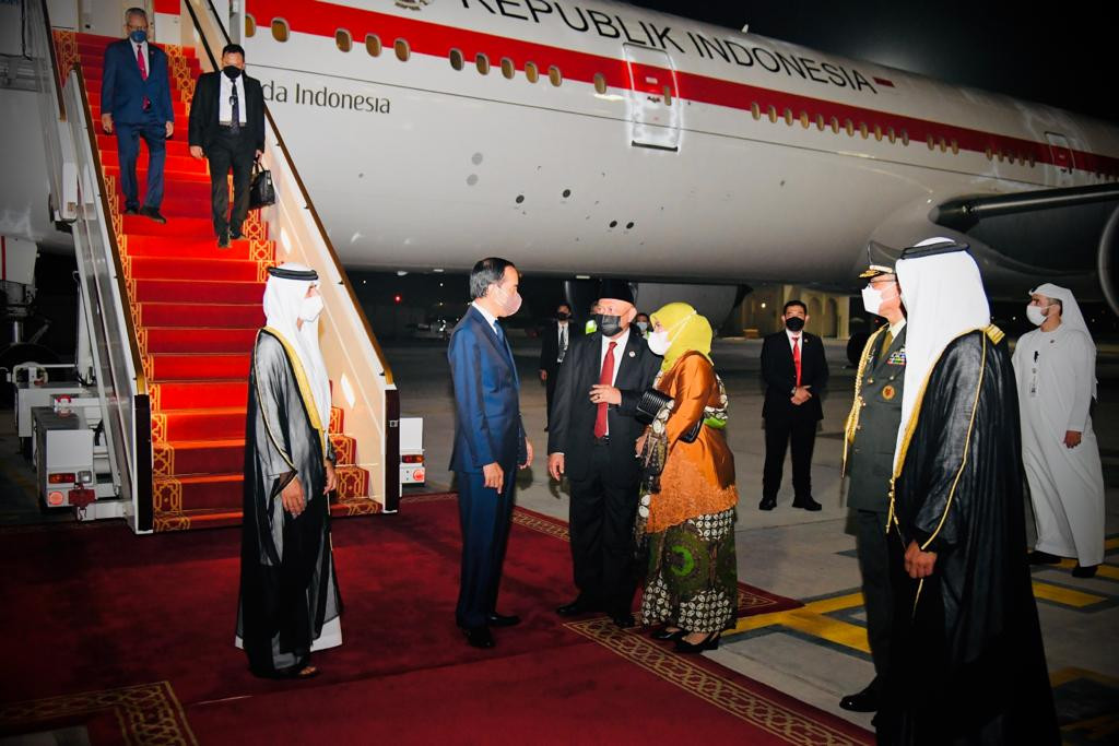Tiba di Abu Dhabi, Jokowi Bakal Bertemu Putra Mahkota MBZ (Dok.MNC Media)