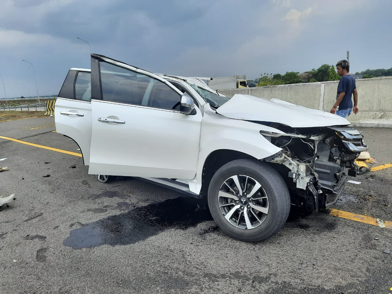 Vanessa Angel dan Suami Tewas Kecelakaan, Ini Sistem Keamanan Mobil yang Dikendarai. (Foto: MNC Media)