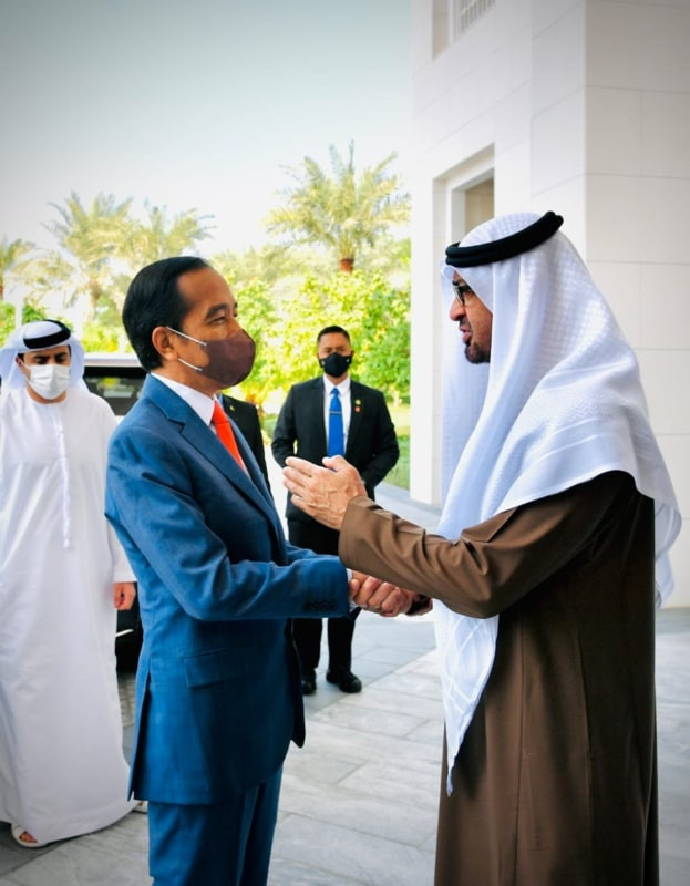 Simbol Kuat Hubungan RI-UEA: Ada Jalan dan Masjid Bernama Presiden Joko Widodo di Abu Dhabi (Dok.MNC Media)