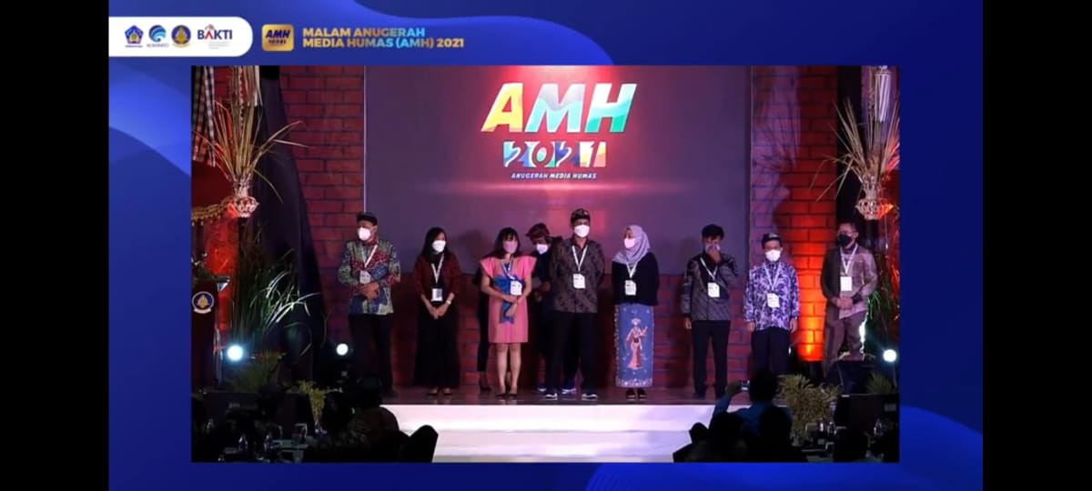 Kementan Raih Penghargaan Komunikasi Publik di AMH 2021. (Foto: MNC Media)