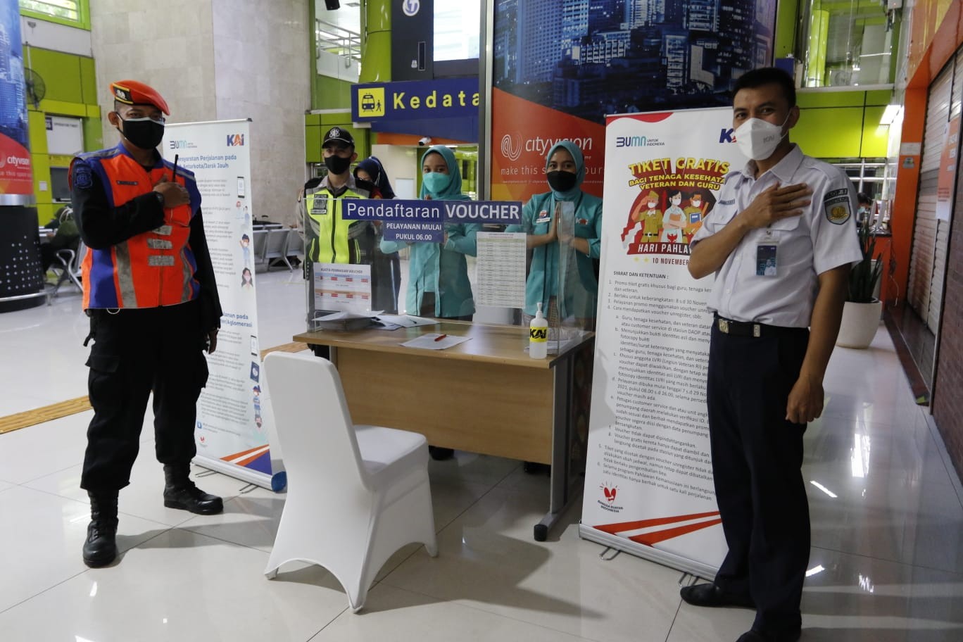 Ada Tiket Kereta Gratis Buat Guru dan Nakes di Hari Pahlawan, Catat Jadwalnya. (Foto: MNC Media)