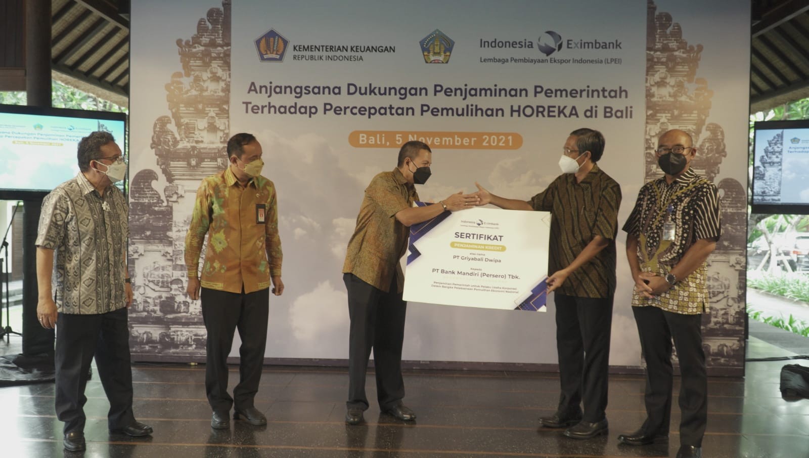 Dukung Pemulihan Pariwisata, LPEI Salurkan Penjaminan ke Hotel-Restoran di Bali Rp166 Miliar (Dok.MNC)