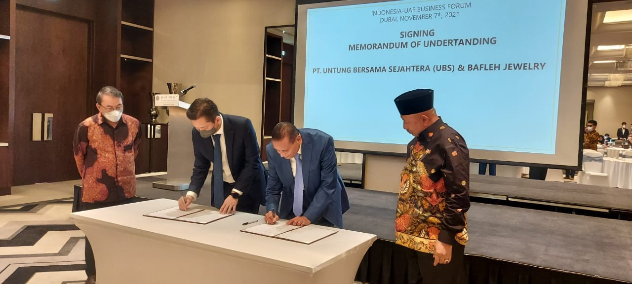 Genjot Ekspor Perhiasan dan Makanan Minuman, KBRI UEA Sukses Bawa Pulang Rp2,56 T. (Foto: KBRI UEA)