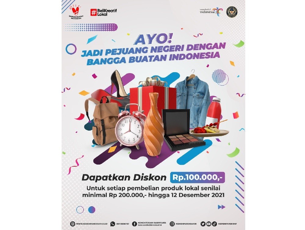 Harbolnas Banyak Ditunggu, Yuk Manfaatkan Voucher Stimulus Bangga Buatan Indonesia