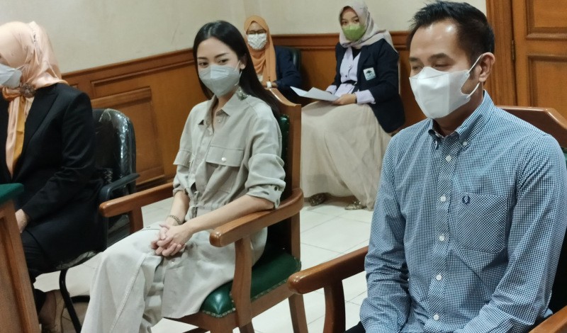 Kuasa hukum Ririn Dwi Ariyanti, Andriansyah Tiawarman menyebut kliennya belum membahas soal pembagian harta gono gini.  (Foto: MNC Media)