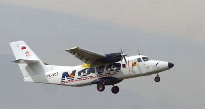 Intip Pesawat Baru N219 Versi Amfibi Milik PTDI . (Foto: MNC Media)