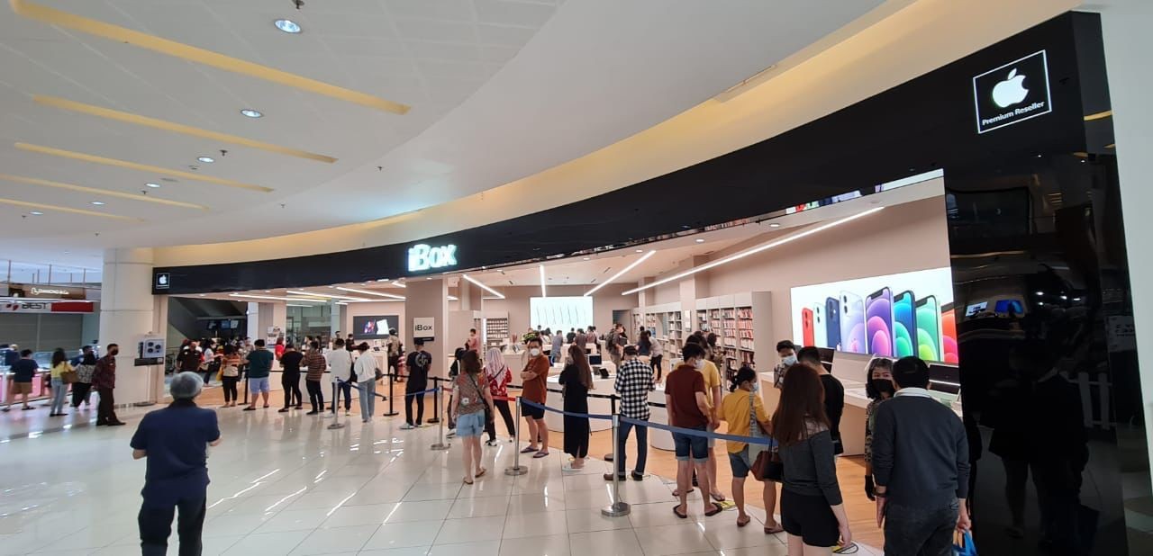 Program pre-order iPhone 13 dan iPhone 13 Pro telah dimulai pada tanggal 12 November 2021. (Foto: MNC Media)