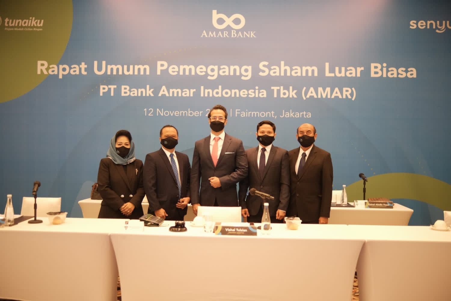 PT Bank Amar Indonesia Tbk (AMAR) telah mengadakan Rapat Umum Pemegang Saham Luar Biasa (RUPSLB) pada hari ini. (Foto: MNC Media)