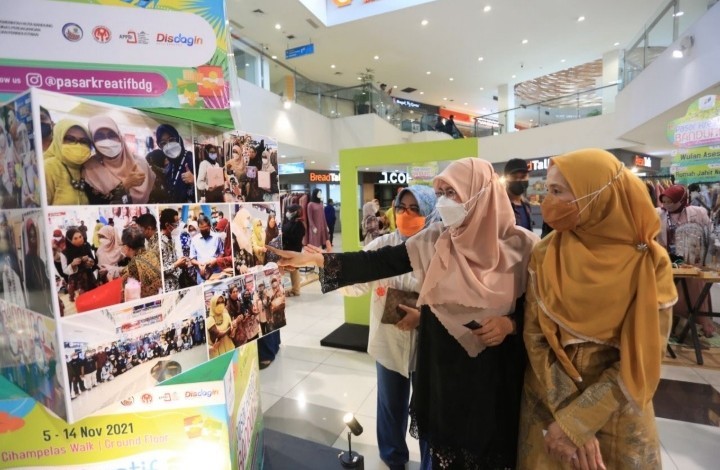 Libatkan Ratusan UMKM, Omzet Pasar Kreatif Bandung 2021 Tembus Rp9 Miliar(Dok.MNC Media)