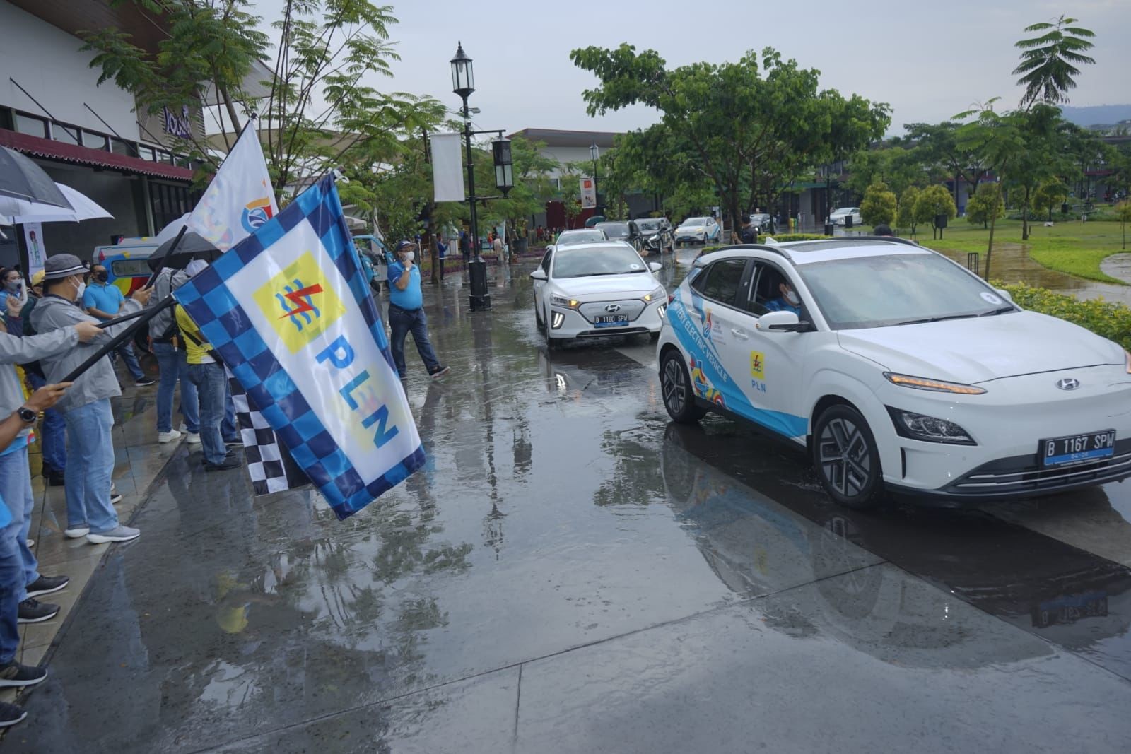 PLN Uji Mobil Listrik di Bandung, 72 KM Perlu Isi Listrik Rp10.000(Dok.MNC Media)