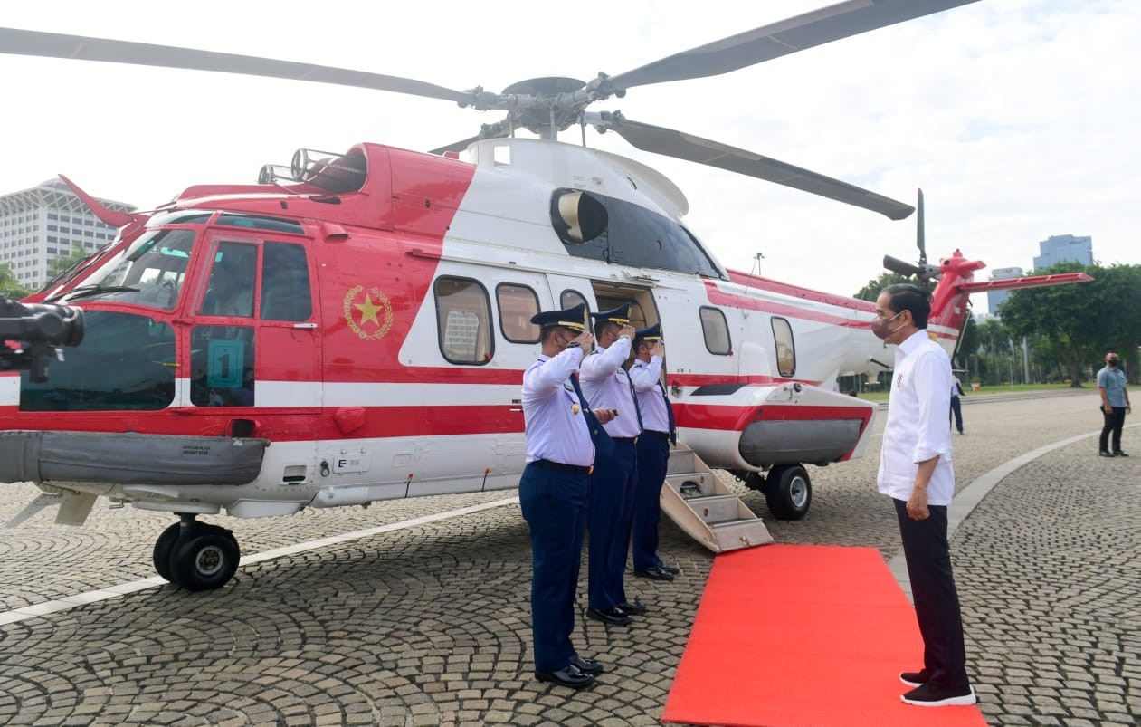 Kunker ke Banten, Jokowi Mau Resmikan Proyek Tol Serang-Panimpang (FOTO: Biro Pers Sekretariat Presiden)