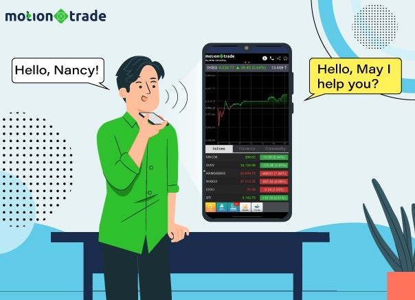 Pertama di Indonesia! Voice Command MotionTrade Permudah Trading & Investasi 