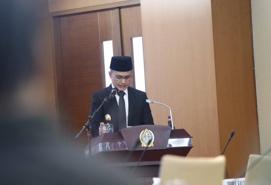 Pemerintan Provinsi Sumatera Utara ajukan APBD Sumatera Utara di tahun 2022 senilai Rp12,154 triliun. (Foto: MNC Media)