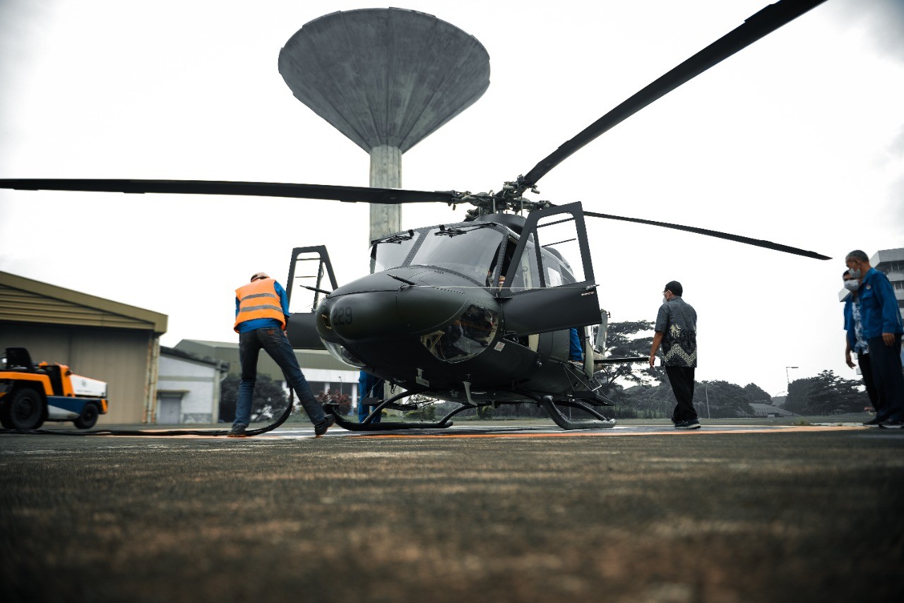 PTDI Serahkan Enam Helikopter Serbu Pesanan TNI (Dok.Ist)