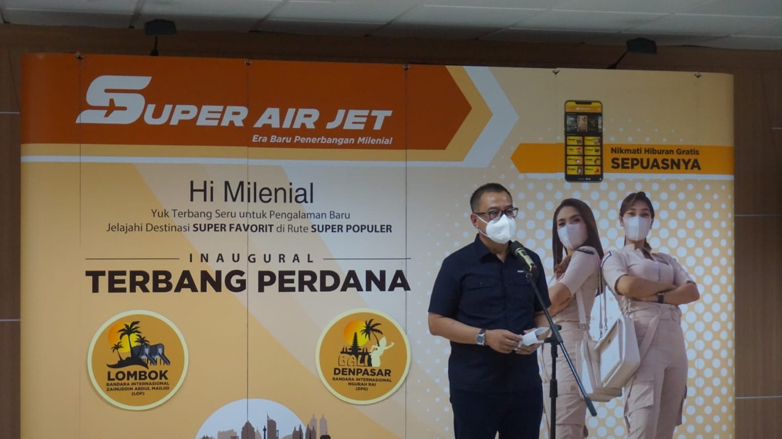 Super Air Jet Bakal Hadir di Dua Bandara Ini, Catat Jadwalnya. (Foto: MNC Media)