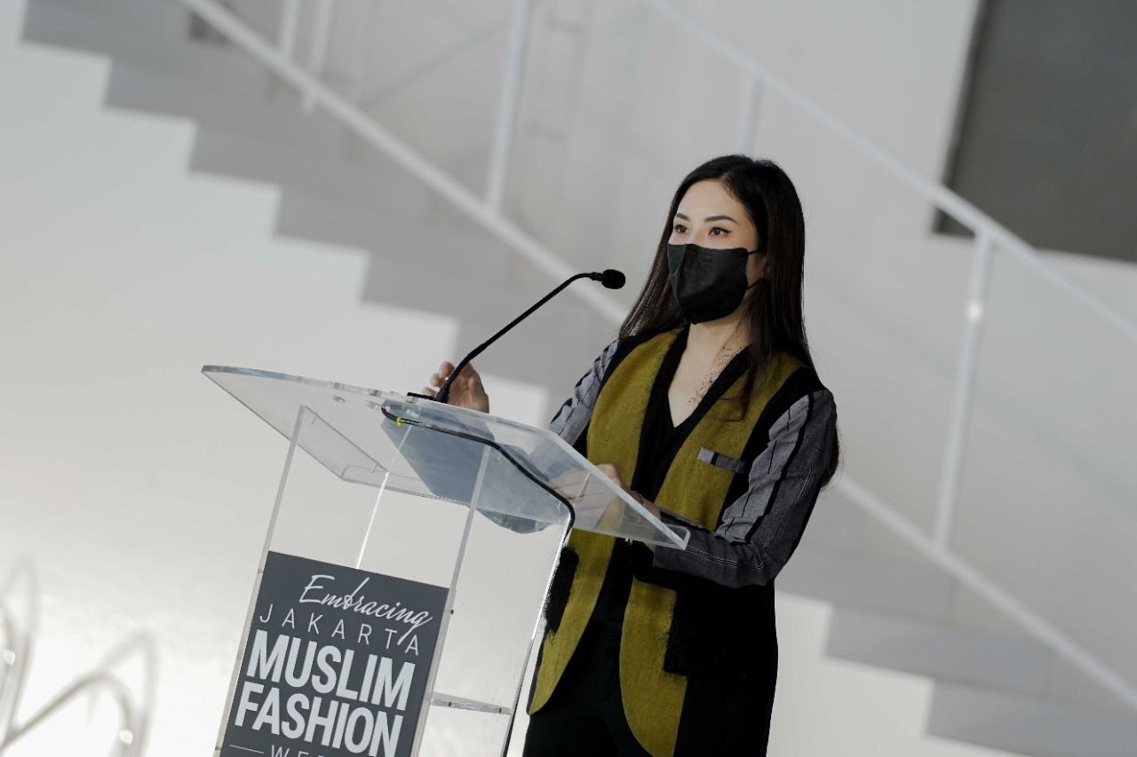 Hadiri IFW 2022, Wamenparekraf Angela: Perkuat Aspek Digital & Isu Keberlanjutan (FOTO: MNC Media)