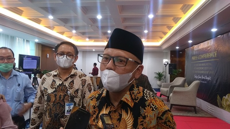 Kepala Kantor Perwakilan Bank Indonesia Jawa Barat, Herawanto, mengungkap pertimbangan UMP Jabar 2022 hanya naik Rp31.000. (Foto: MNC Media)