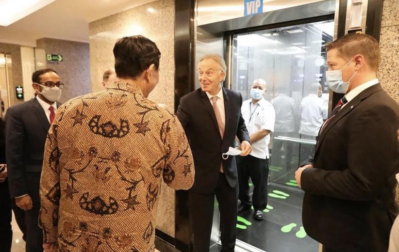 Curhat ke Tony Blair, Luhut Heran Uni Eropa Gugat RI ke WTO. (Foto: MNC Media)