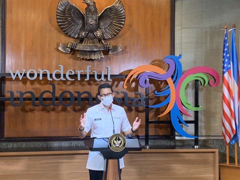 Sandiaga Uno, Menteri Pariwisata dan Ekonomi Kreatif