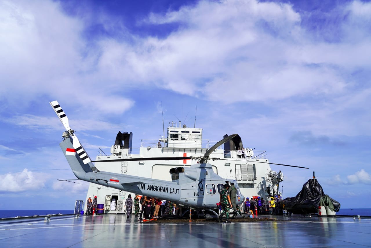 Mahfud MD Datang ke Natuna: Kapal China Sangat Provokatif (FOTO: MNC Media)