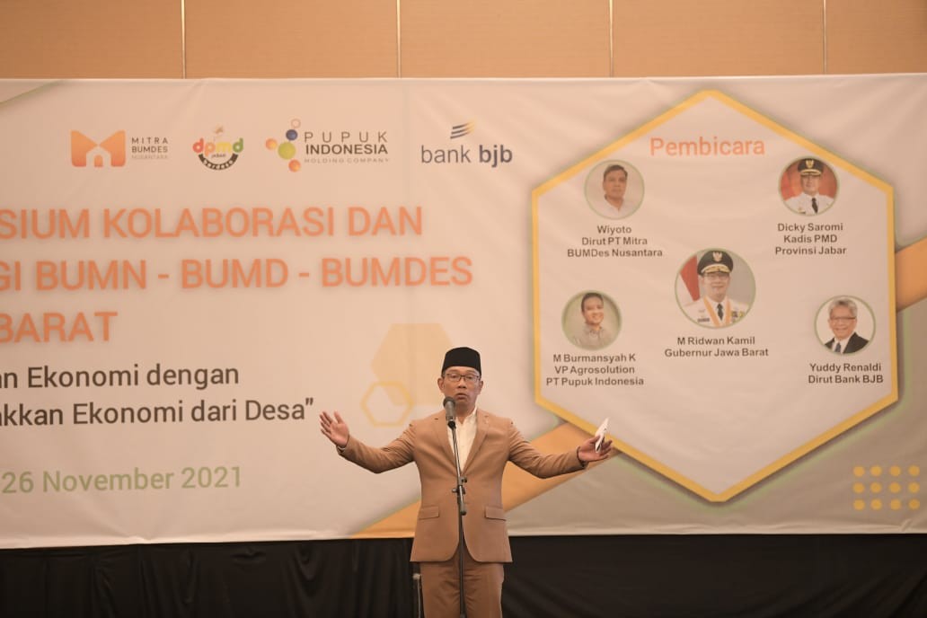 Ridwan Kamil Target Seluruh Desa di Jabar Punya BUMDes di 2023 (FOTO: Pemprov Jabar)