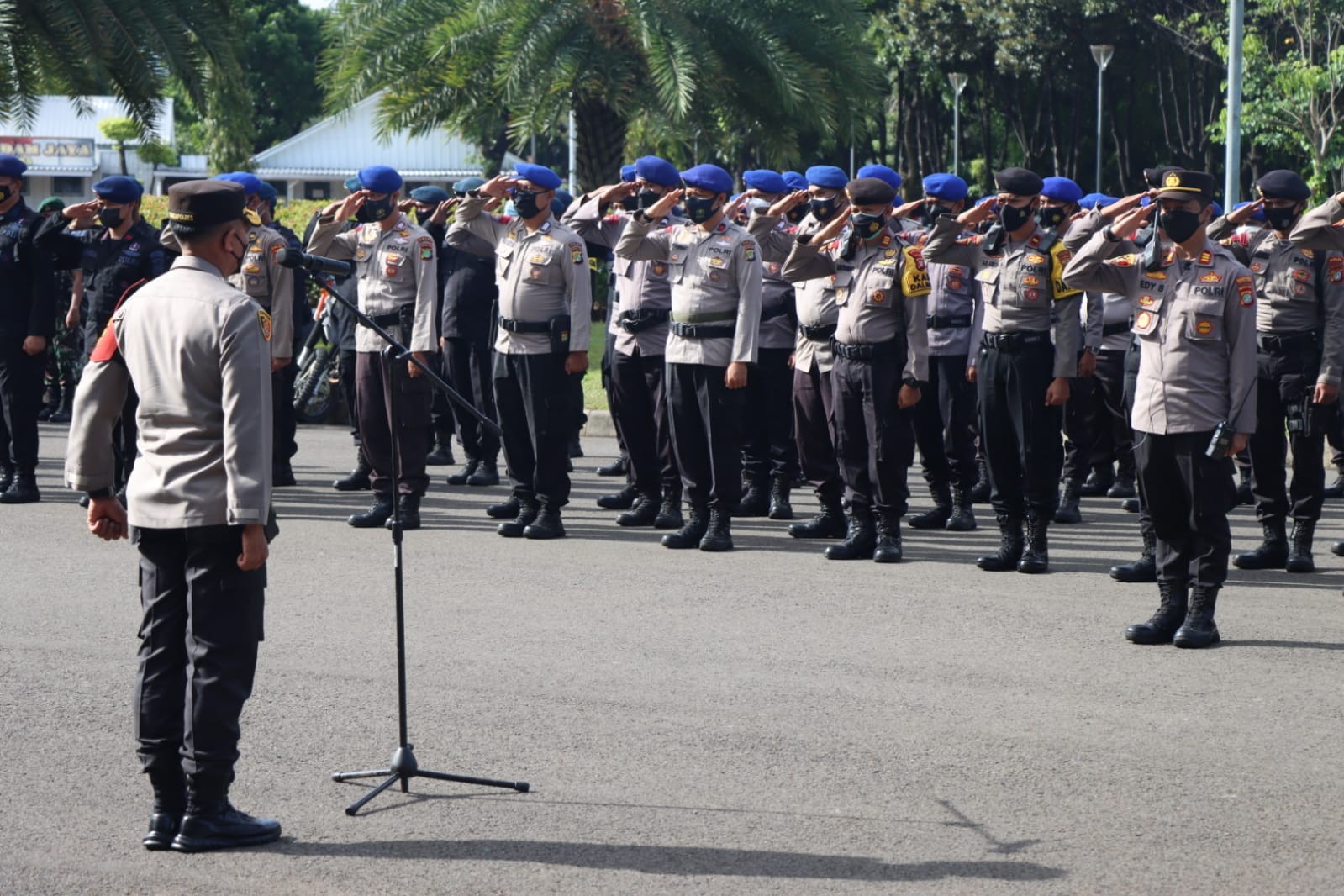 Jelang Demo Buruh di Balai Kota DKI, 1.499 Personil Gabungan TNI-Polri Disiagakan  (Dok.MNC Media)