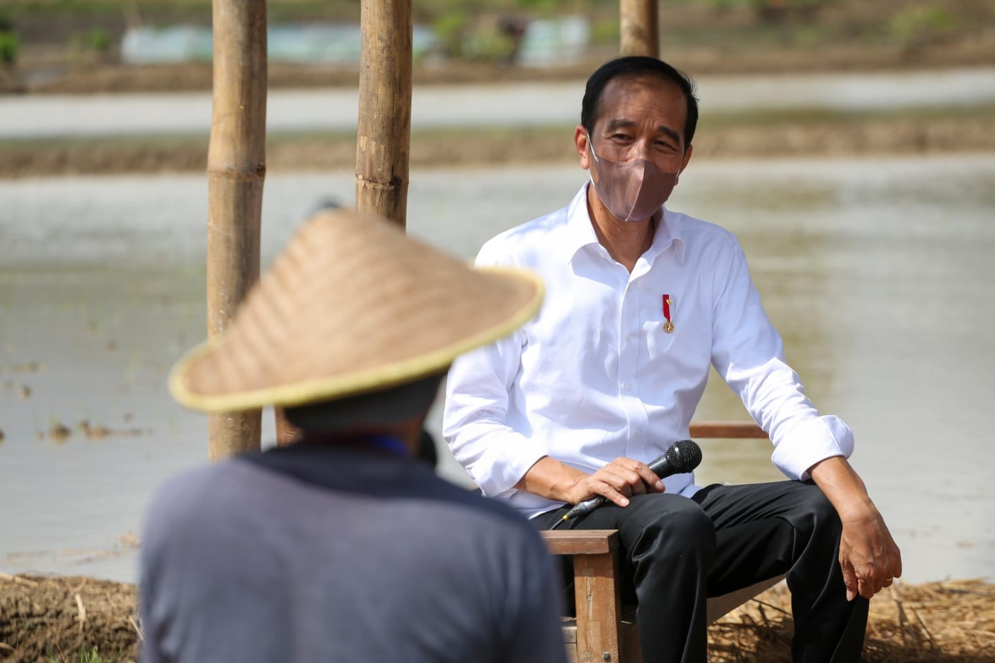 Resmikan 2 Bendungan di Jatim, Jokowi: Petani Bisa Panen Tiga Kali (FOTO: MNC Media)