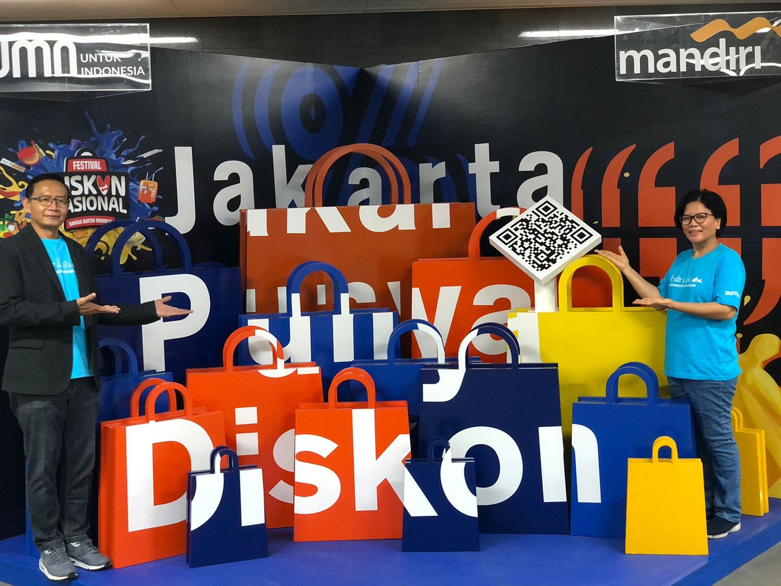 Dorong Kreasi Insan UMKM serta Produk Lokal Unggulan DKI Jakarta, Festival Diskon Nasional 2021. (Foto: Bank Mandiri/Advertorial)