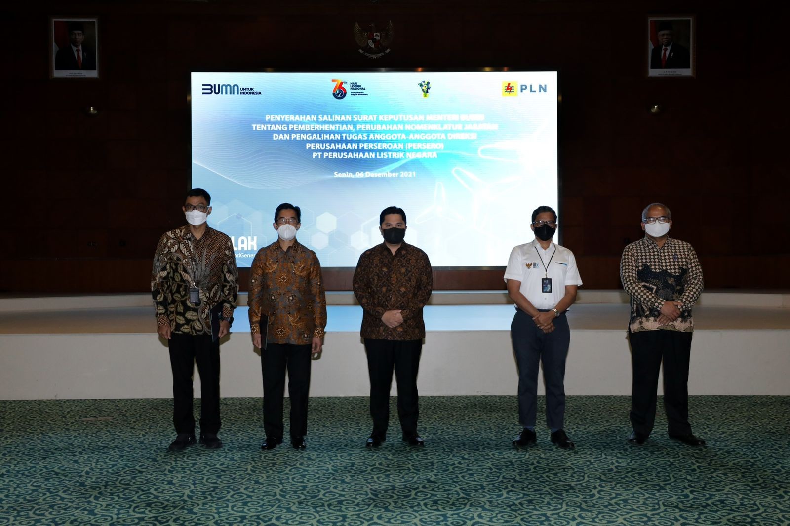 Erick Ganti Zulkifli Zaini dari Dirut PLN, Simak Enam Faktanya. (Foto: MNC Media)