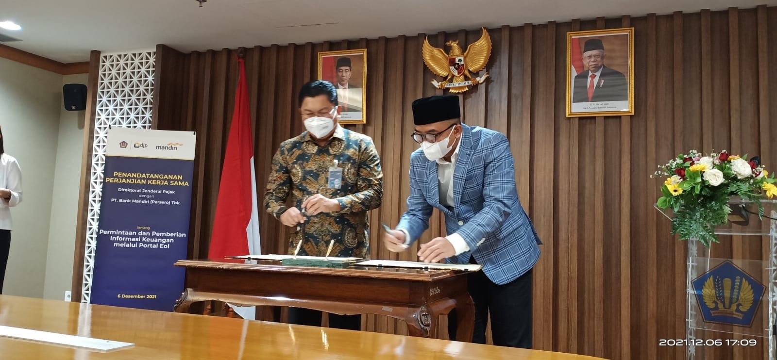 Optimalkan Layanan Perpajakan, Mandiri (BMRI) Perkuat Kolaborasi dengan Ditjen Pajak (FOTO:Dok BMRI)