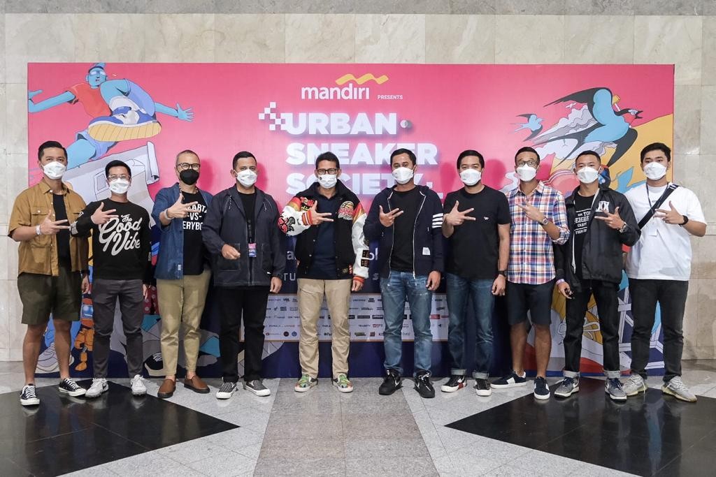 Bangkitkan Industri Sepatu Lokal, Sandiaga Uno Apresiasi Event Urban Sneaker Society  (Dok.Ist)