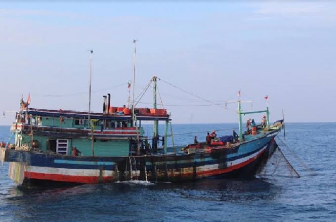 KKP Kembali Tangkap Tiga Kapal Pencuri Ikan Asal Malaysia (FOTO:MNC Media)