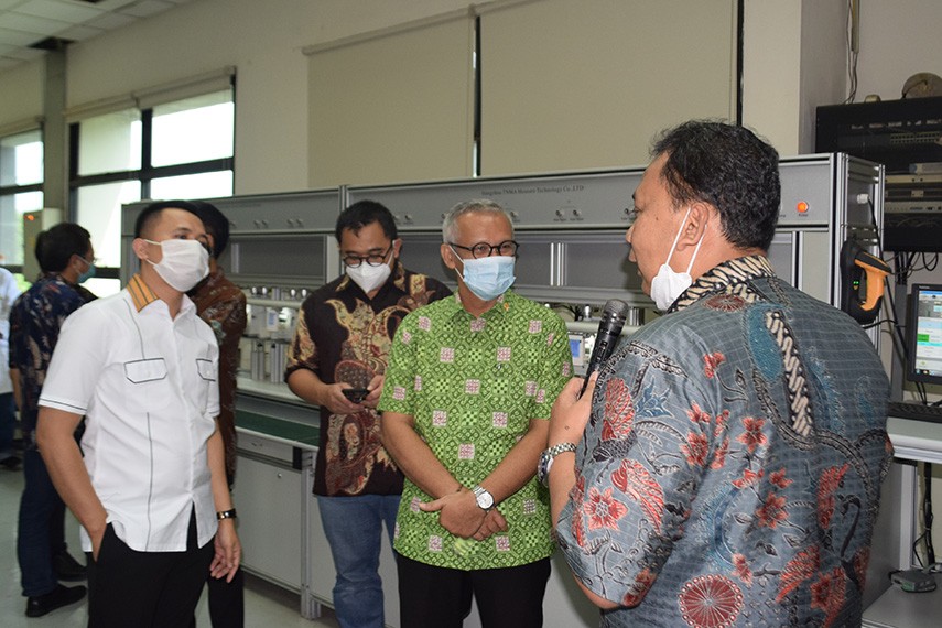 Masuk Kategori Tak Sehat, Markas Industri Telekomunikasi (INTI) Disambangi DPR. (Foto: MNC Media)
