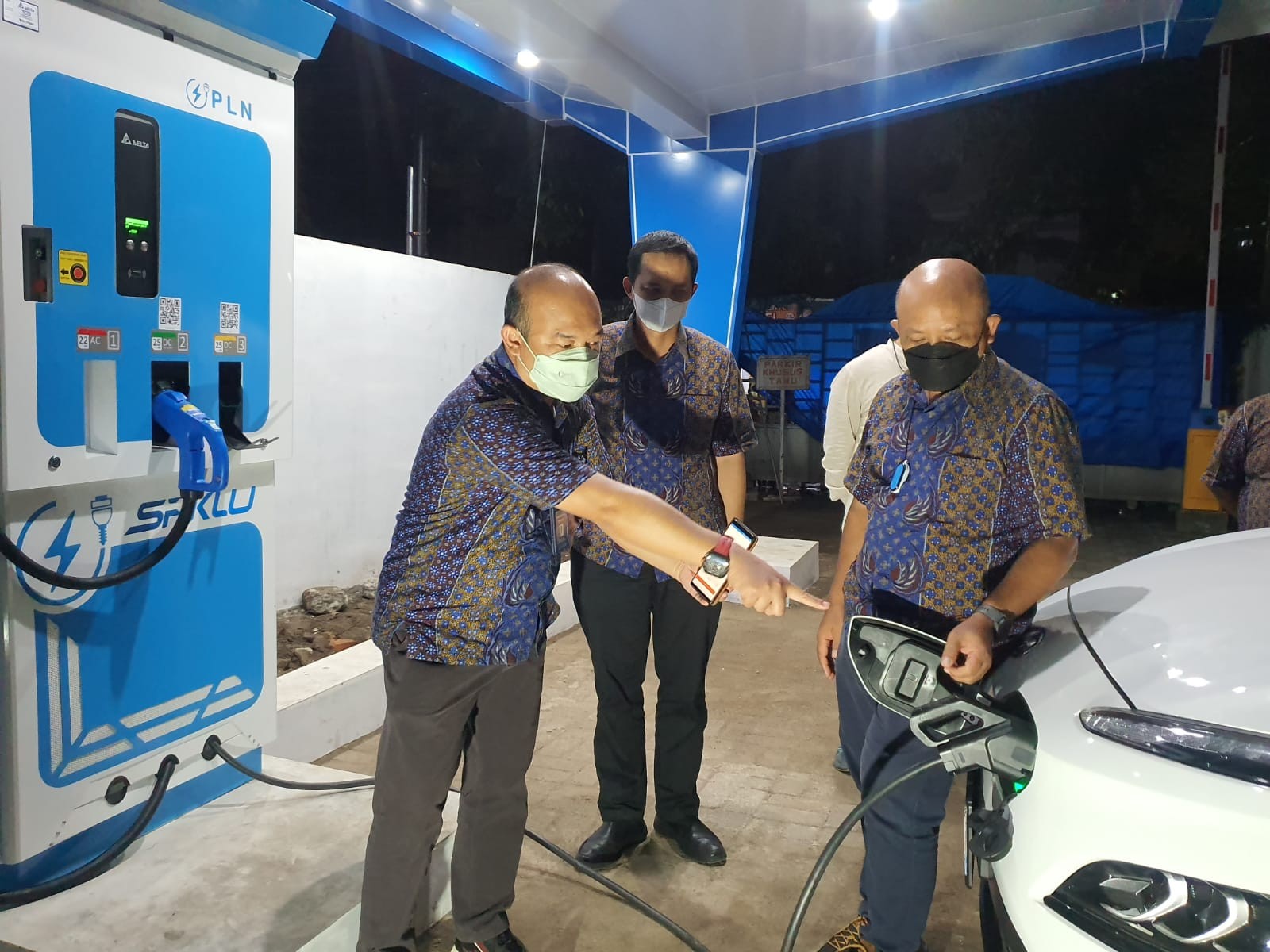 PLN Resmikan SPBU Listrik Pertama di Medan (Dok.MNC Media)