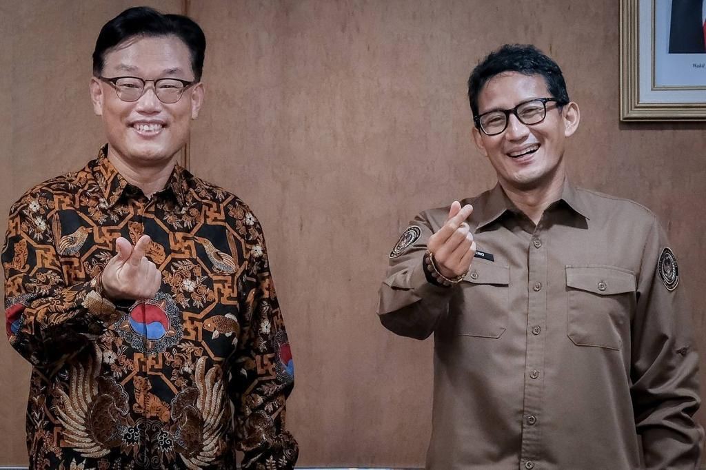 Perkuat Kerja Sama Bilateral di Sektor Parekraf, Indonesia Gandeng Korsel. (Foto: MNC Media)