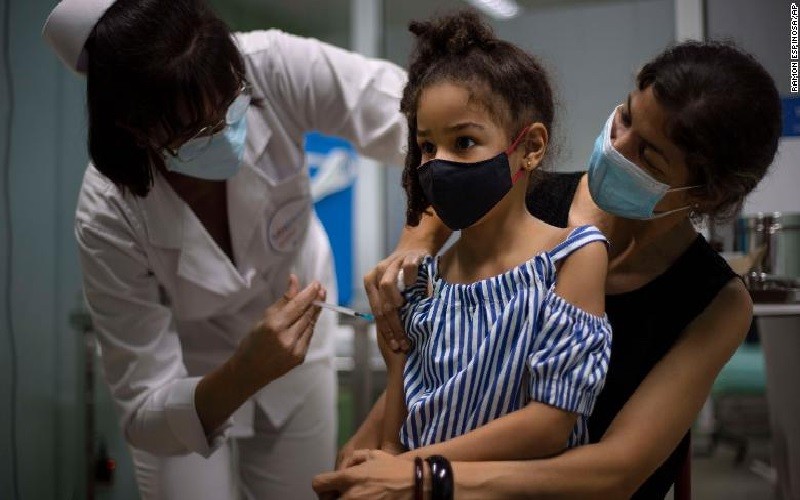 AS Izinkan Anak Usia Dibawah 5 Tahun Disuntik Vaksin Pfizer dan Moderna. (Foto: MNC Media)