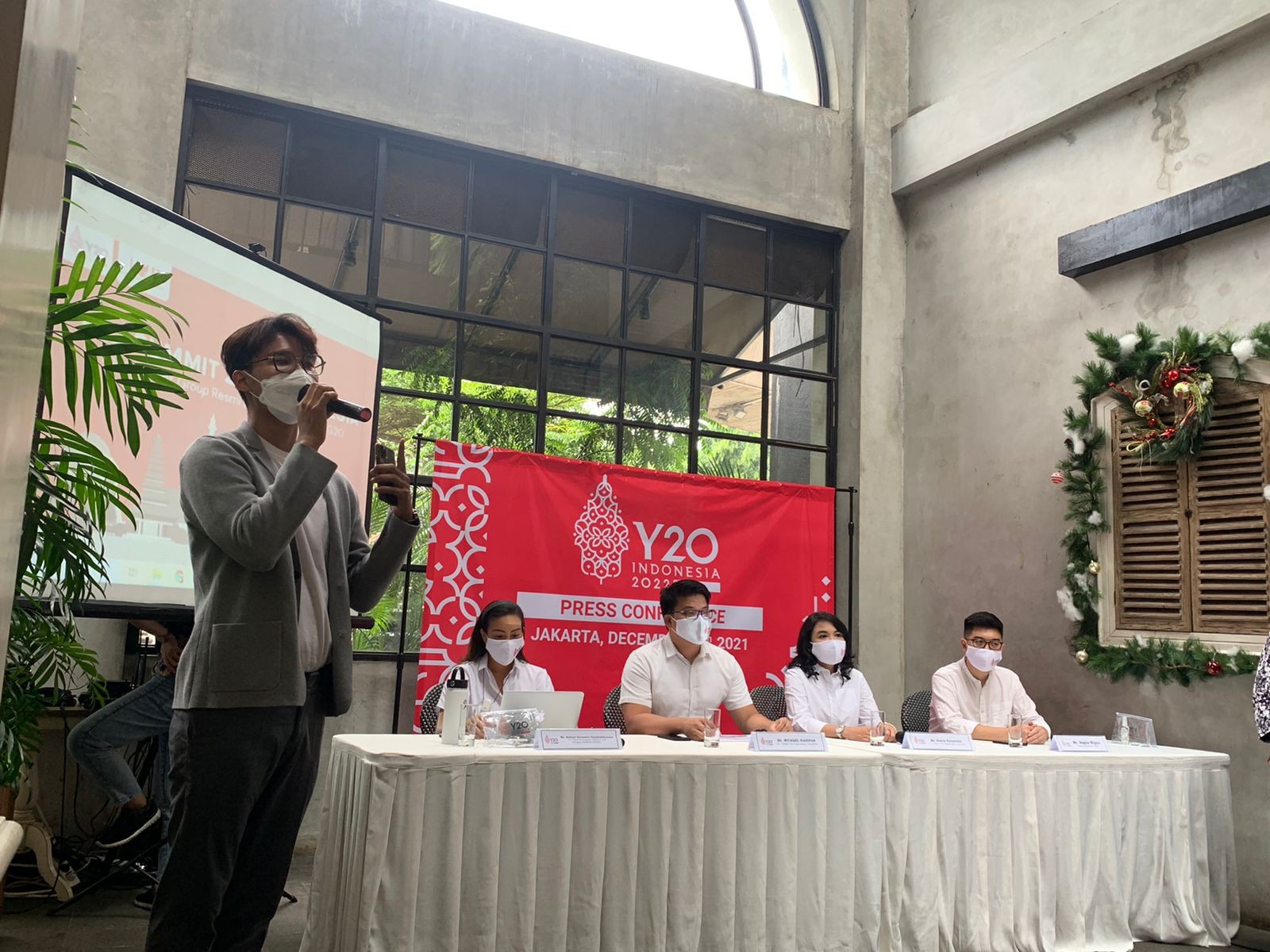 Dukung Presidensi G20, Indonesia Youth Diplomacy Gelar KTT Y20. (Foto: MNC Media)