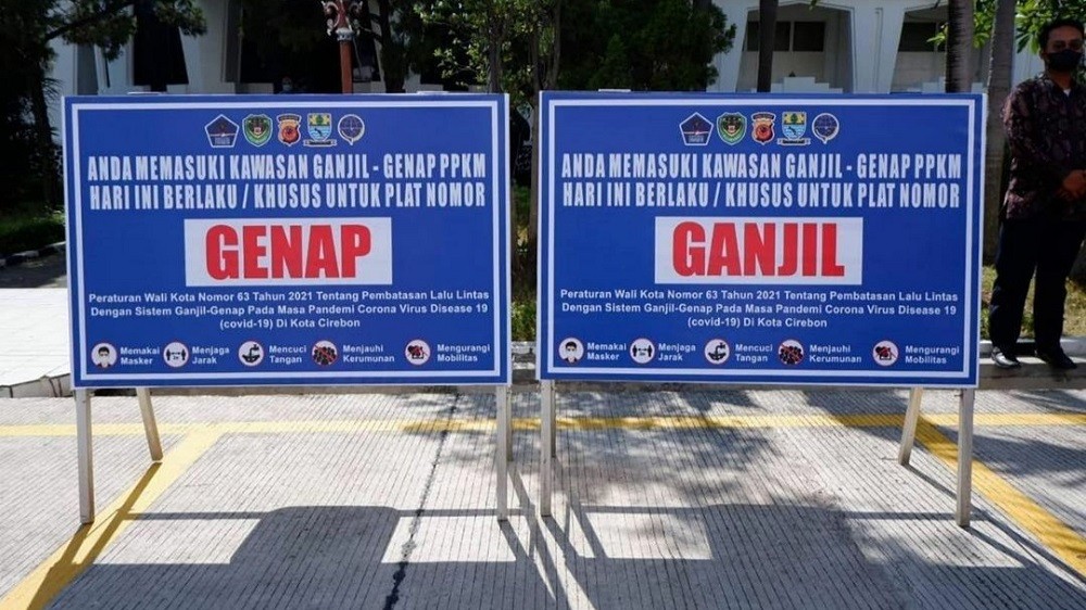 Jelang Nataru, Cirebon Terapkan Ganjil Genap Antisipasi Kerumunan 
