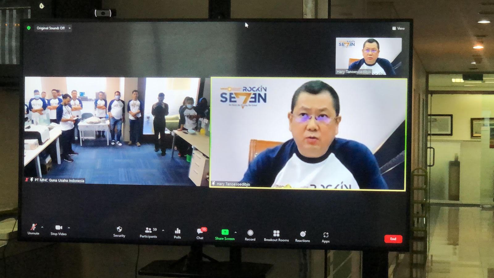 Hary Tanoesoedibjo Harap MNC Guna Usaha Jadi Leader Dunia Digital. (Foto: MNC Media)