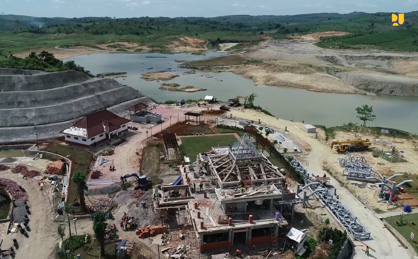 Rampung Lebih Cepat, Pembangunan Bendungan Randugunting Selesai Akhir Desember 2021(Dok.MNC Media)
