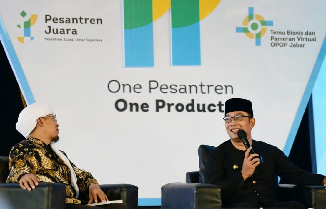 Bantu Kesejahteraan Pesantren, Ridwan Kamil Sebut Program OPOP Jadi Lokomotif Ekonomi Keumatan Jabar