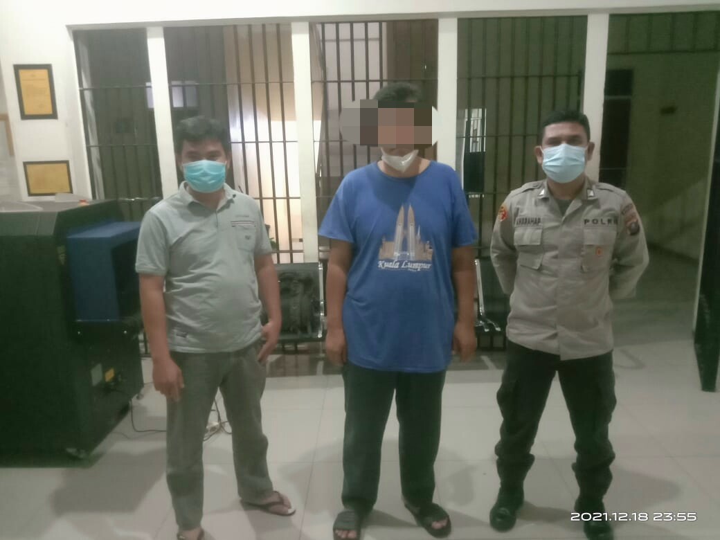 Polisi meringkus seorang pemuda bernama Imam Wahyudi terkait dugaan penipuan bermodus calo masuk Akademi Kepolisian. (Foto: MNC Media)