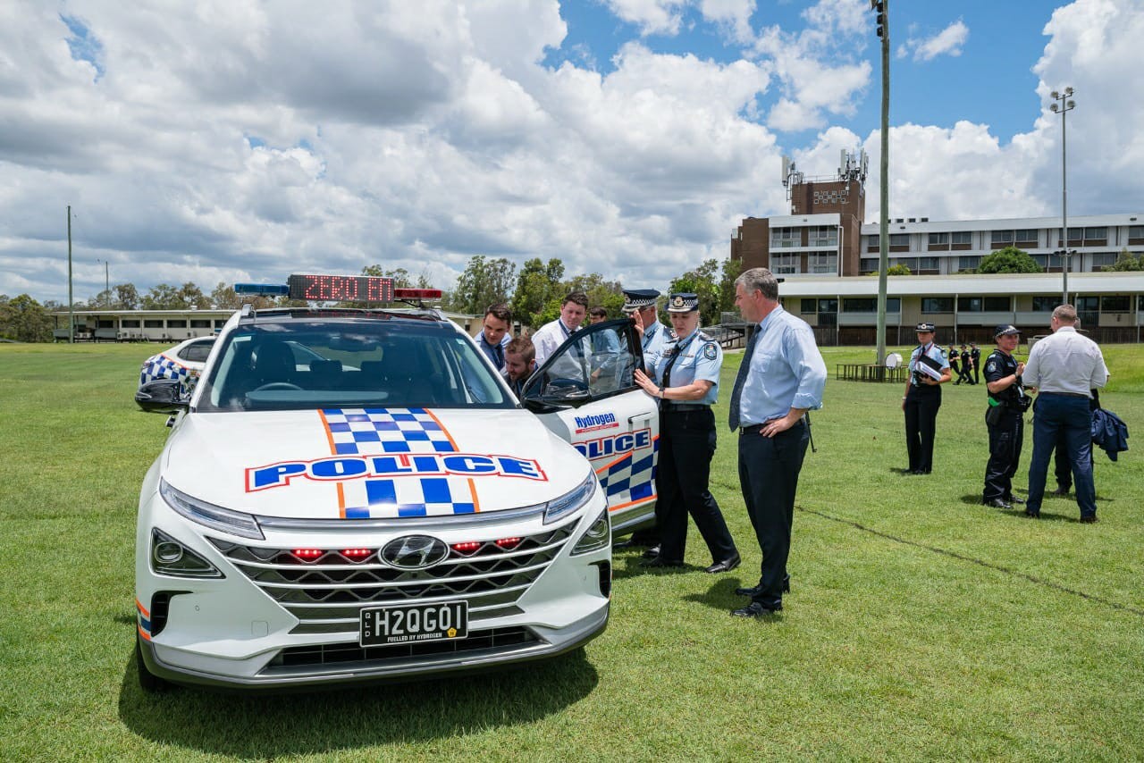 Mantap! Australia Pamer Mobil Polisi Bertenaga Hidrogen (FOTO: MNC Media)