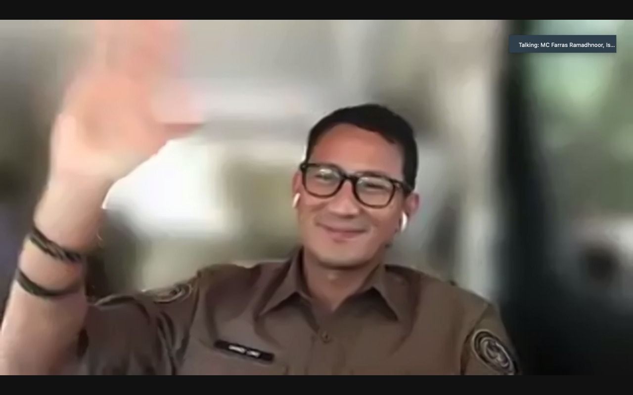 Sandiaga Uno Minta Pembangunan Pariwisata Perhatikan Tatanan Ekosistem  (Dok.MNC Media)