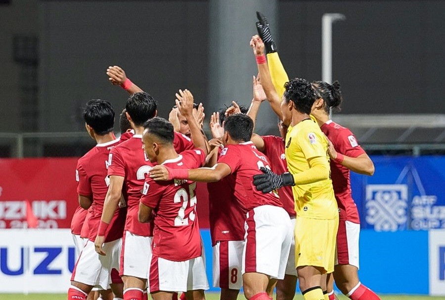 Indonesia Lolos ke AFF, Segini Valuasi Pasar Pemain Timnas Sejak Ditangani Shin Tae-yong. (Foto: MNC Media)