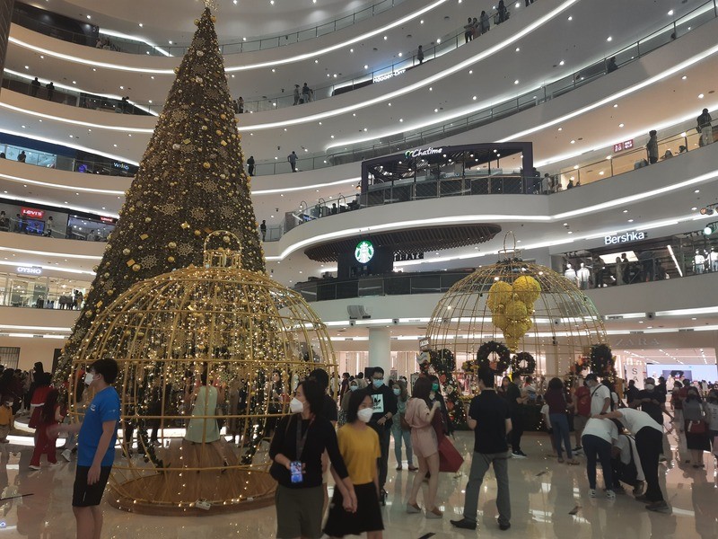 Ramai Pengunjung Saat Natal, Mal Senayan City: Transaksi Bisa Rp2-3 Juta per Customer (Dok.MNC Media)