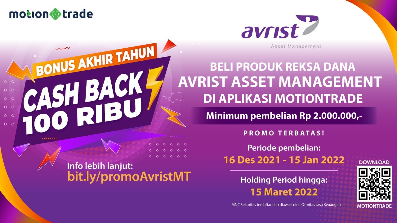 Ada Promo Cashback Reksa Dana di MotionTrade, Ini Caranya!(Dok.MNC Media)