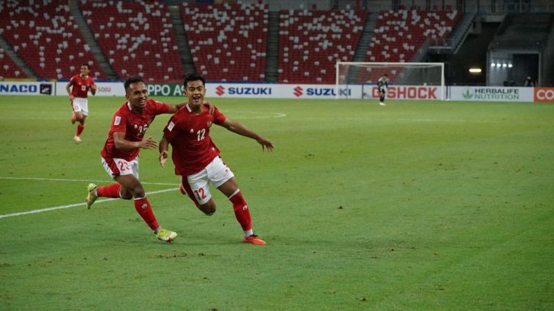 Final Piala AFF 2020 mempertemukan Tim Nasional (Timnas) Indonesia dengan Thailand.  (Foto: MNC Media)