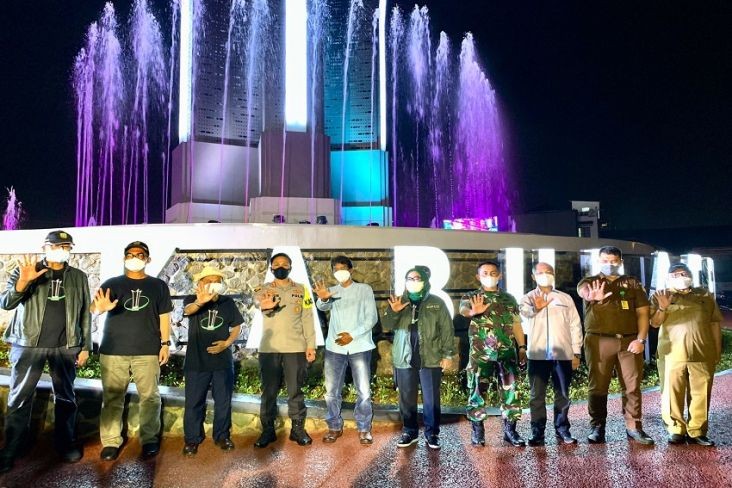 Tugu Pancakarsa Diresmikan di Kabupaten Bogor, Begini Penampakannya(Dok.MNC Media)