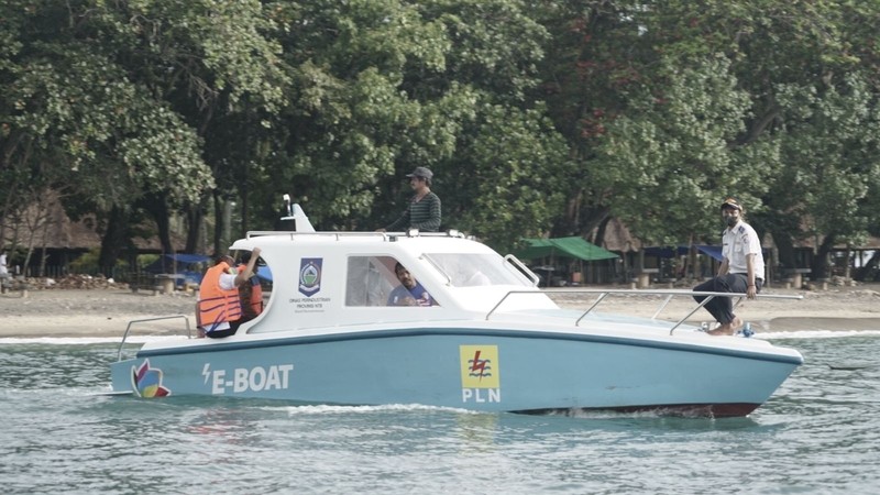 PLN Kucurkan Rp500 Juta Hadirkan Perahu Tenaga Listrik di NTB(Dok.MNC Media)